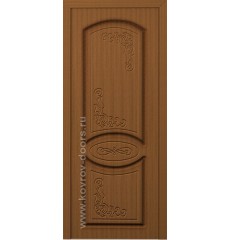 Дверь деревянная межкомнатная Муза орех ПГ